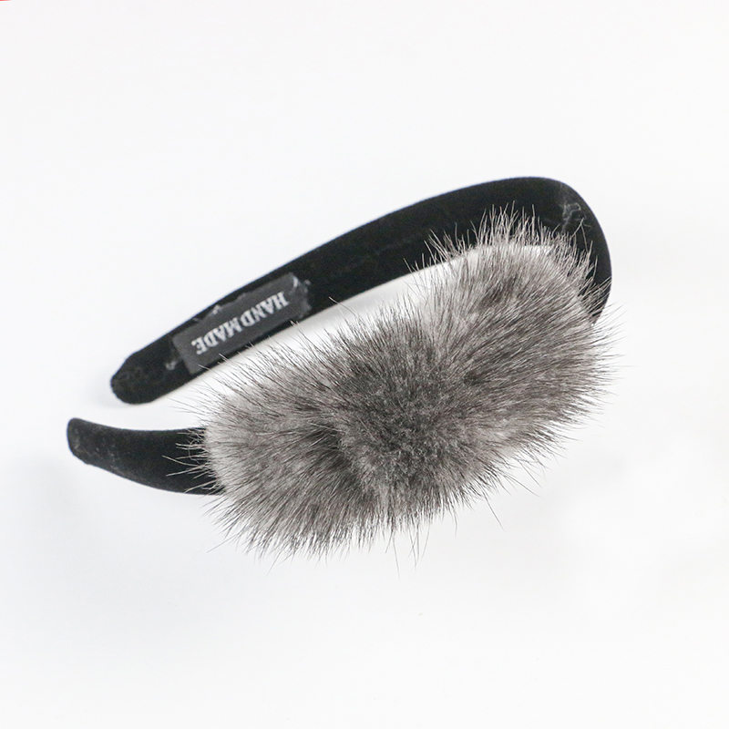 Women'S Vanity Accessories - Diademas Cosméticas de Visón Real para