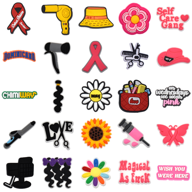 Women'S Accessories For Crocs - Amuletos de zapatos de peluquería para