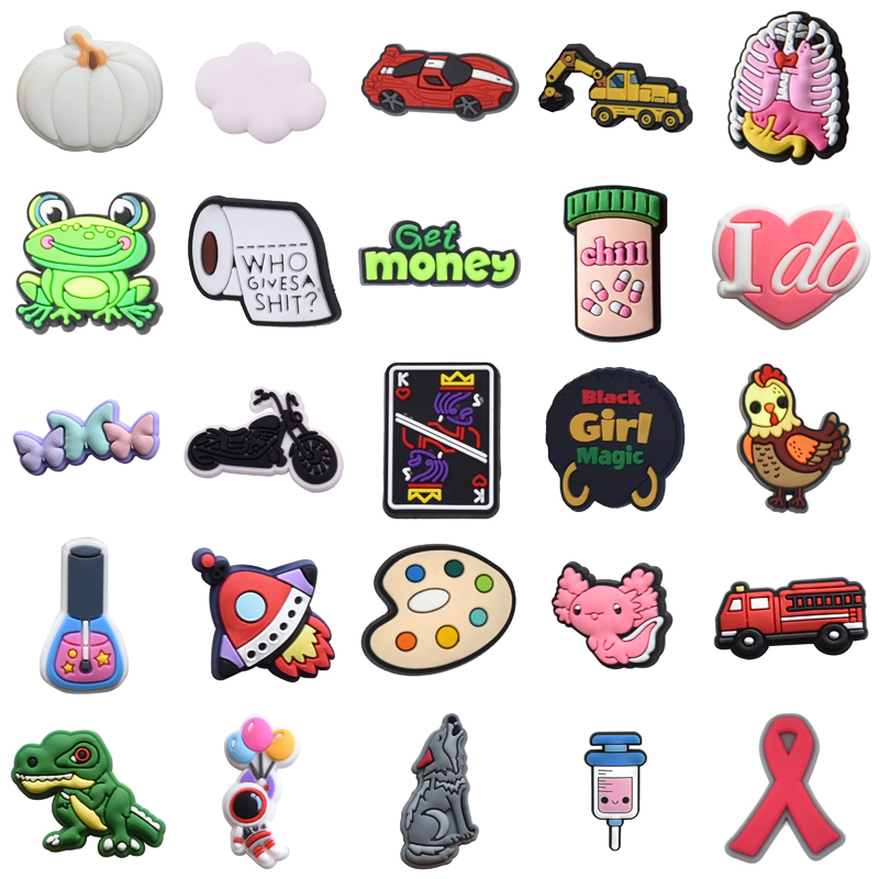 Women'S Accessories For Crocs - Amuletos de zapatos Kawaii para Crocs,