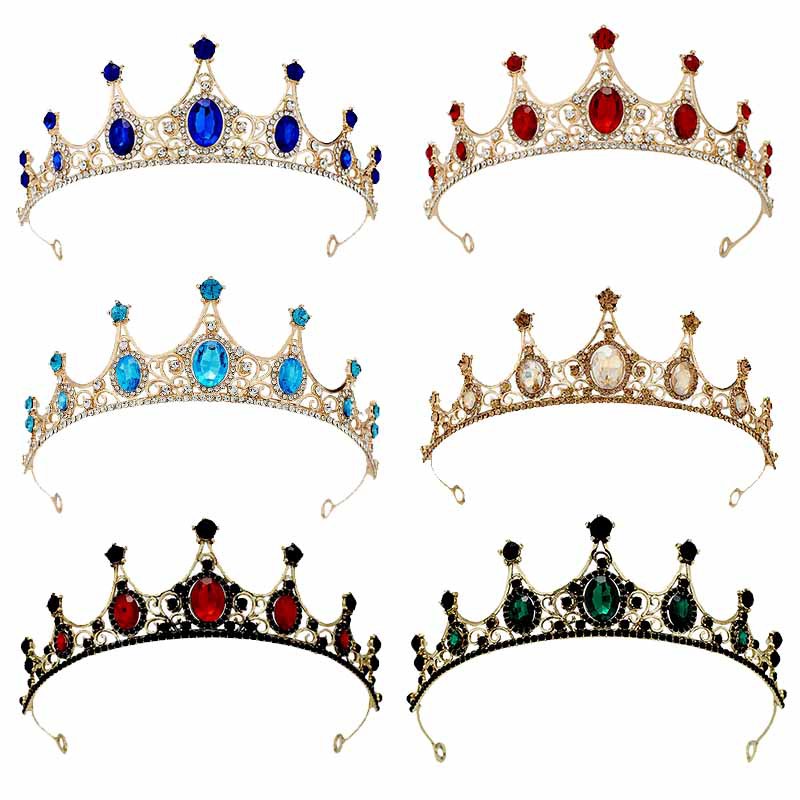 Women'S Vintage Accessories - Tocado de corona Retro europeo y