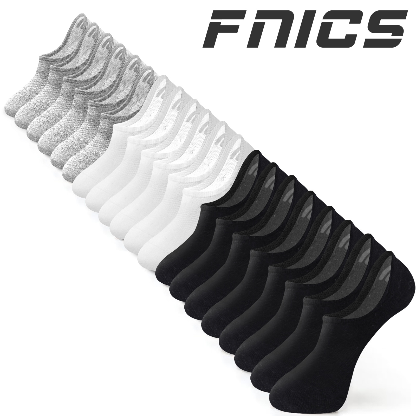 Women'S Ankle Accessories - 10 pares de calcetines invisibles para