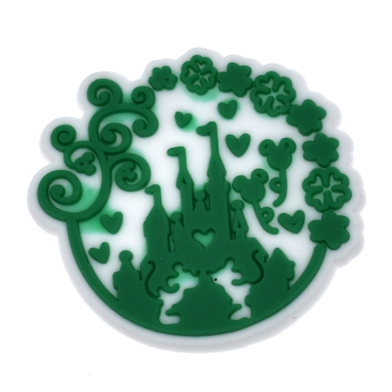 Amuletos de zapatos verdes par - Women'S Accessories For Crocs reseña y precio