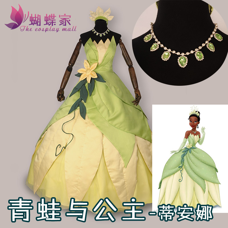 Disfraz de princesa Tiana, dis - Women Accessories Kit reseña y precio