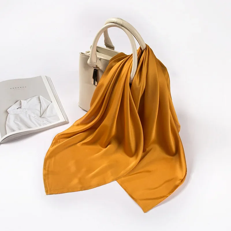 Pañuelo de satén para mujer de - Silk Scarf Square reseña y precio