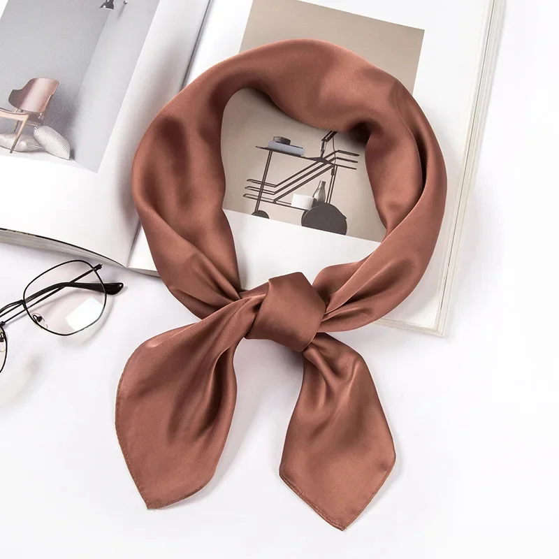 Pañuelo de satén para mujer de - Silk Scarf Square reseña y precio