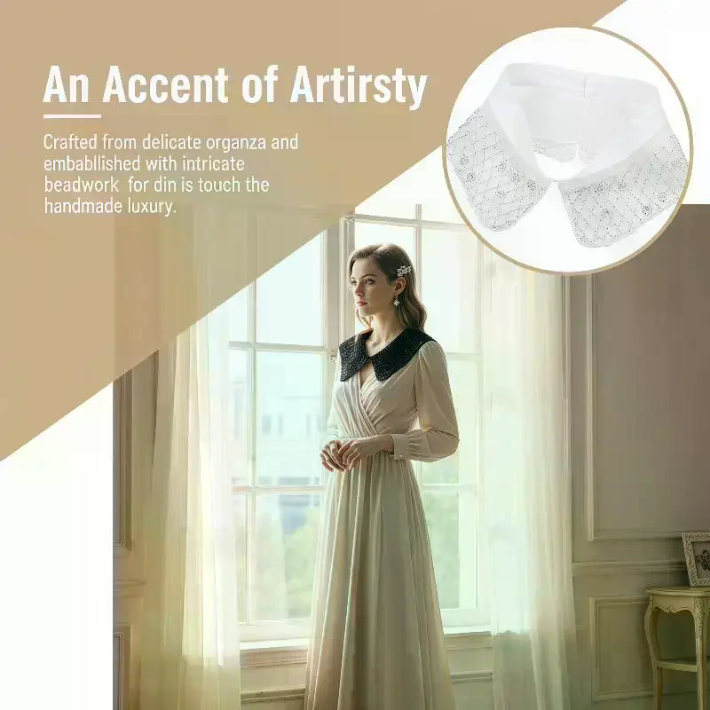 Cuello Falso Desmontable de En - Women'S Accessories For Formal Wear reseña y precio