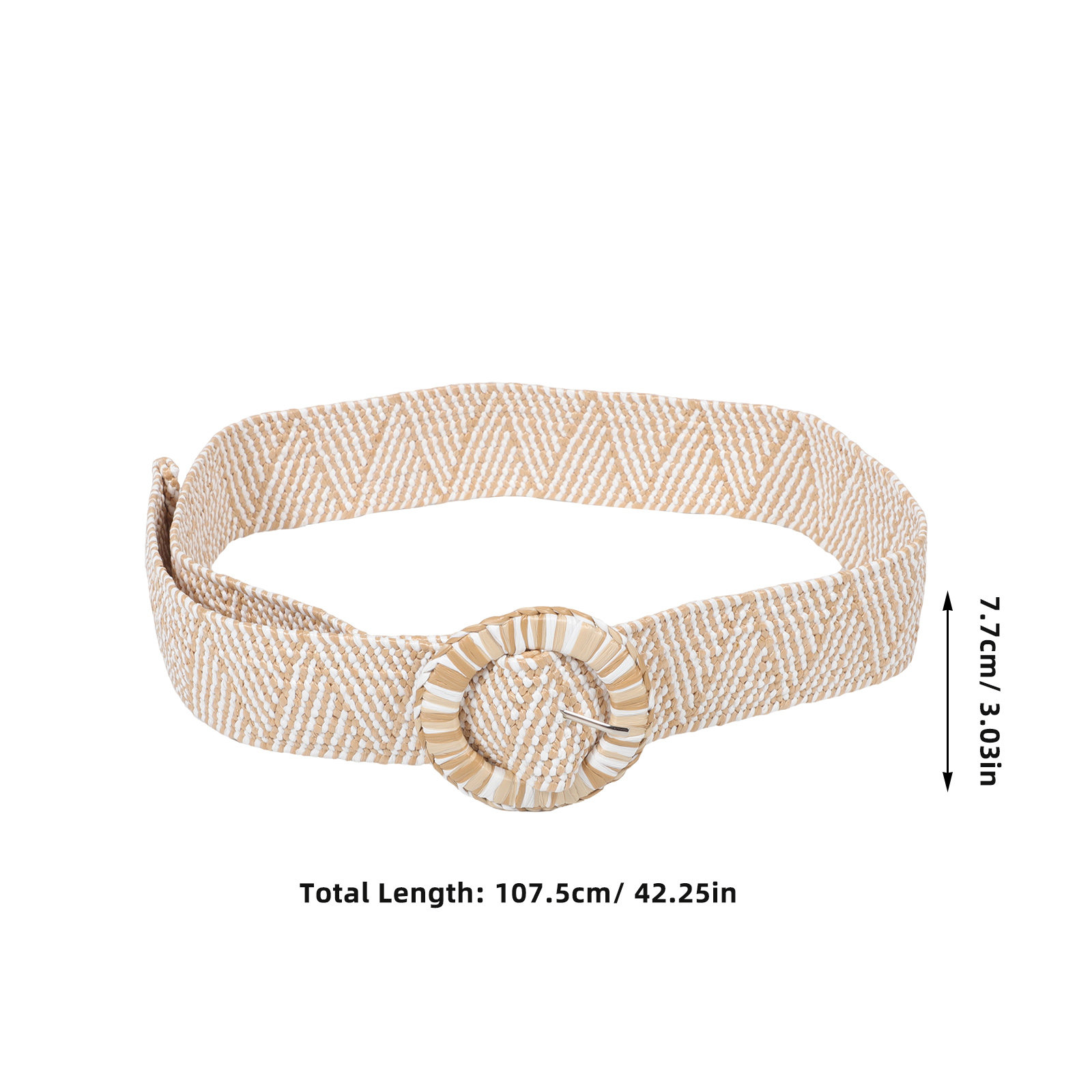 Cinturón ancho elástico trenza - Women'S Accessories For Formal Wear reseña y precio
