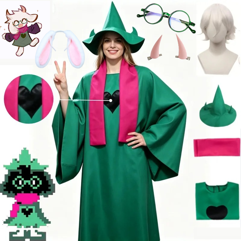 Disfraz de Cosplay de Ralsei d - Women Accessories Kit reseña y precio
