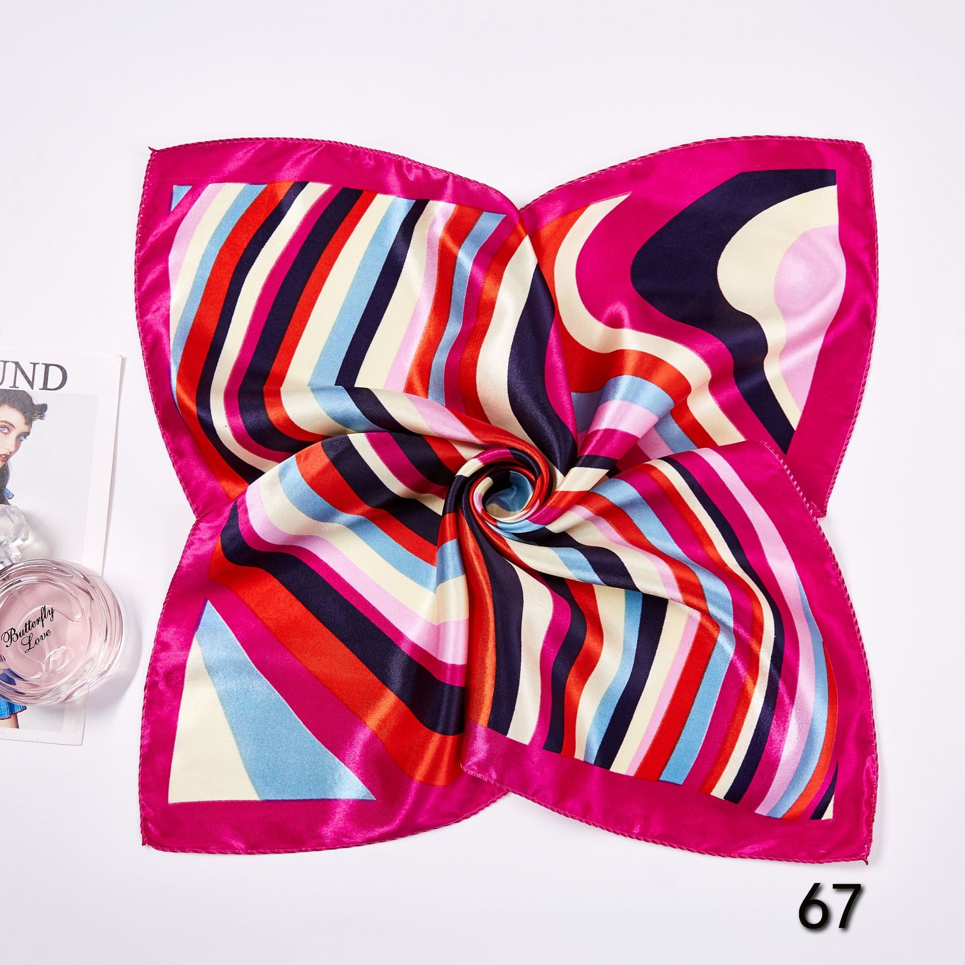 Bufandas cuadradas de seda de  - Silk Scarf Square reseña y precio