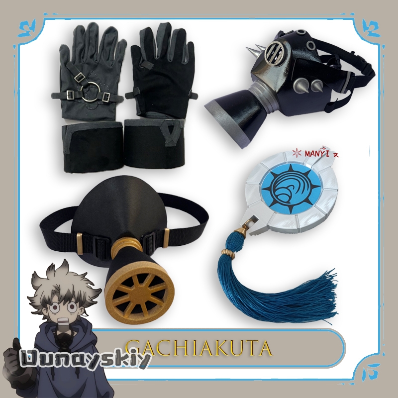 Am C S@ ‌ Anime Rudo GACHIAKUT - Women Accessories Kit reseña y precio