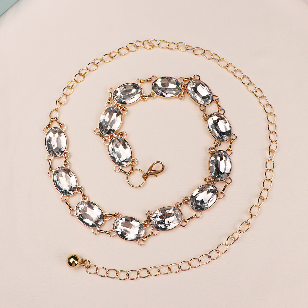 Cinturón de Metal Dorado con P - Women'S Accessories For Formal Wear reseña y precio