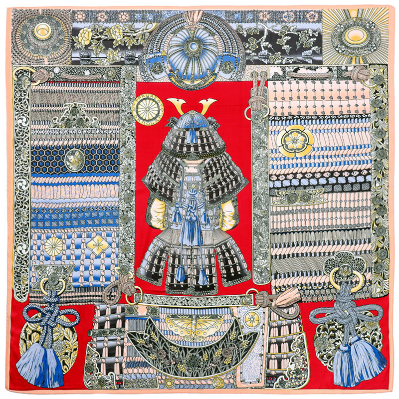 Bufanda de armadura de corte p - Silk Scarf Square reseña y precio