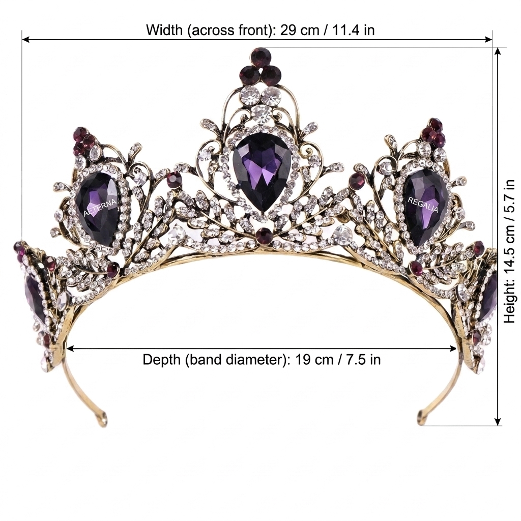 Corona Ligera Estilo Barroco p - Women'S Vintage Accessories reseña y precio